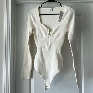 Abercrombie sweater bodysuit NWT